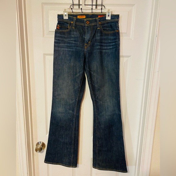 Adriano Goldsmeid Ag Bootcut Jeans size 31 excellent condition - Picture 1 of 9